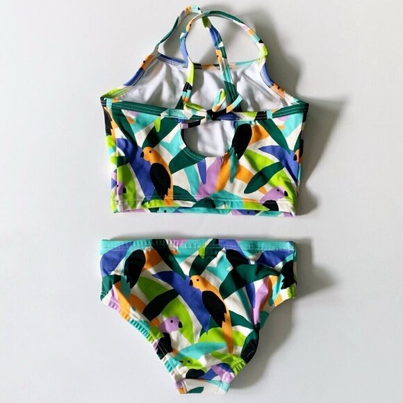 NEW Hanna Andersson Girl 2-Piece Tankini Swimsuit 4T 4 years 100 cm - Picture 2 of 7